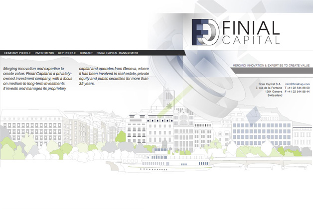 finial capital homepage